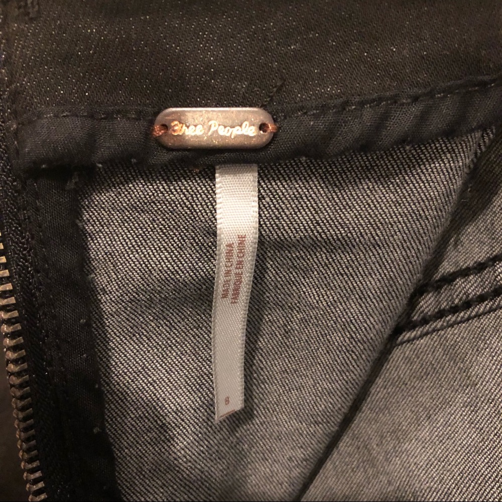 Free people denim mini skirt - Picture 5 of 7